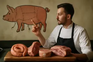 Tagli anatomici del suino: quali parti sono più apprezzate dagli chef e perché