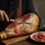 Tagliare il prosciutto crudo a mano: perché il coltello fa la differenza sul sapore